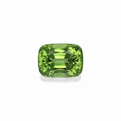 photo of a bright green peridot