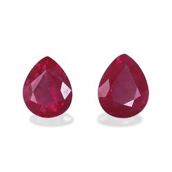 Bright red Burma Ruby 1.20 carat pair (WC8941-09GBS)
